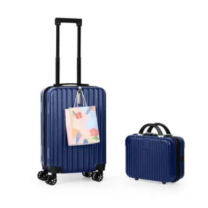 2-Piece Luggage Set | Carry-On Suitcase + Travel Case with TSA Lock