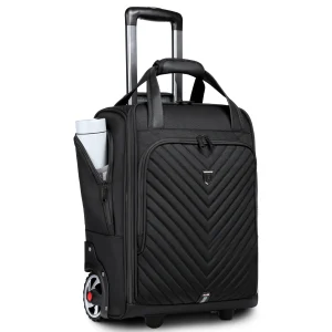 Rolling Laptop Bag | Underseat Carry-On Business Travel Bag with Wheels