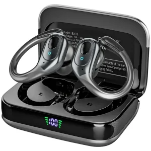 Wireless Sports Earbuds | Bluetooth 5.3 Ear-Hook Headset with ANC