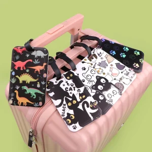 Cute Luggage Tag | Cartoon ID Tag for Suitcase & Backpack