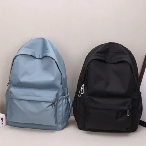 Nylon School Backpack | Lightweight Travel & Everyday Bag