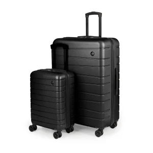 2-Piece Hardshell Luggage Set 16"+30"/20"+30" Airplane Approved & Checked Luggage Lightweight Travel Suitcases for Men Women