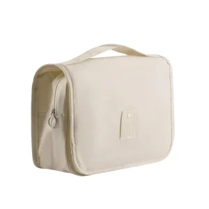 Travel Toiletries Organizer, Waterproof Hanging Hook Makeup Pouch, Large Capacity Storage Bag for Women