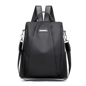 Anti-theft backpack women's bag 2024 new Korean version trendy fashion bag nylon canvas oxford cloth backpack