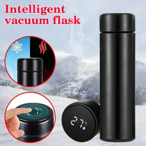 500ml Stainless Steel Vacuum Insulated Water Bottle, Cup For Hot & Cold Drinks, Leak-Proof Portable Mug For School Office Use