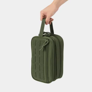 Tactical Travel Toiletry Bag For Men Women Outdoor Hygiene Organizer Bag Molle Attachment Tool Pouches Hanging Small Dopp Kit Mens Shaving Kit Shower Bag For Camping Fishing Hiking Gym Multi Purpose Outdoor Wash Gear Storage Bag