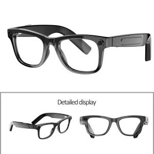 4K Camera Glasses with AI Smart Features That Support Real-Time Translation And Object Recognition, Open-Ear Audio, Ultra-Light Design, And Up to 8 Hours of Battery Life for Outdoor Cycling, Work, Travel - Thumbnail Image 9