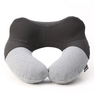 Feliztrip portable inflatable u pillow neck support travel pillow with removable washable cotton cover and eco-friendly pillow core tr-p217 - Thumbnail Image 3