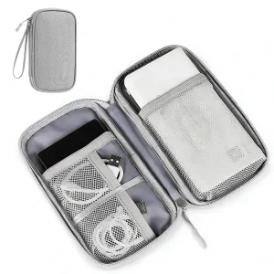Data Cable Storage Bag Waterproof Portable Carry Case Storage Bag For Earphone USB Charger Cable Power Bank Travel Organizer Bag