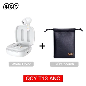 QCY T13 ANC Wireless Earphones Bluetooth 5.3 TWS ANC Noise Cancellation Headphone 4 Mics ENC Headset In-Ear Handfree Earbuds - Thumbnail Image 16