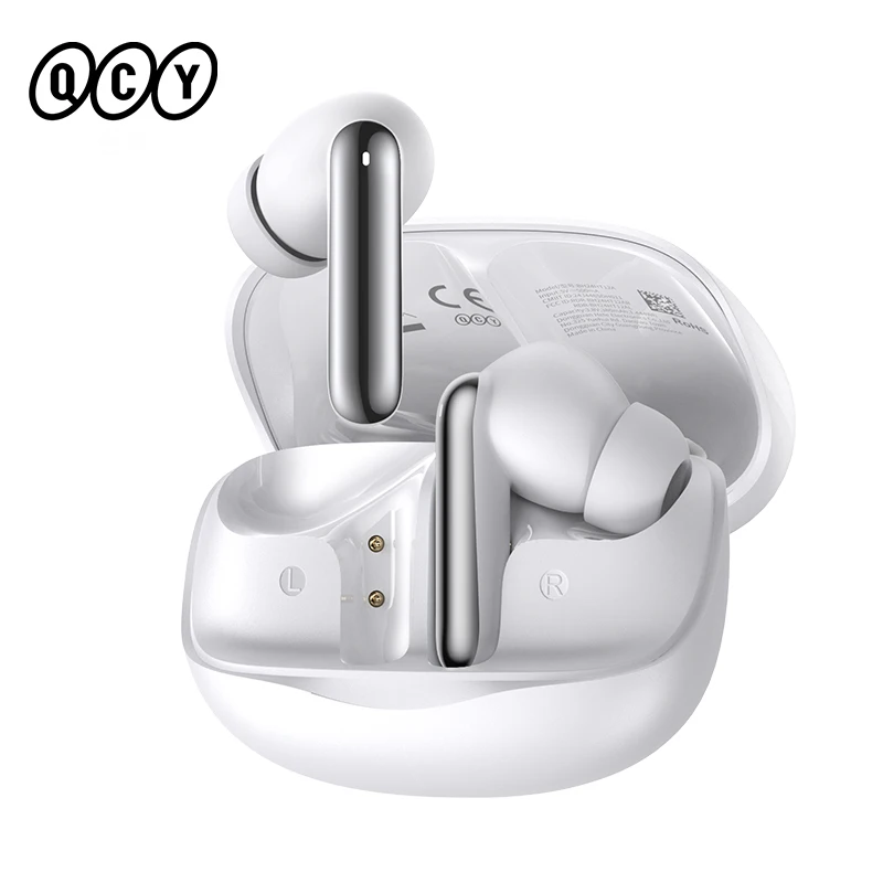 QCY Melobuds N50 ANC Bluetooth 5.4 Wireless Earphones Active Noise Cancellation 6 Mics Clear Call Earbuds Multipoint Connection - Image 1