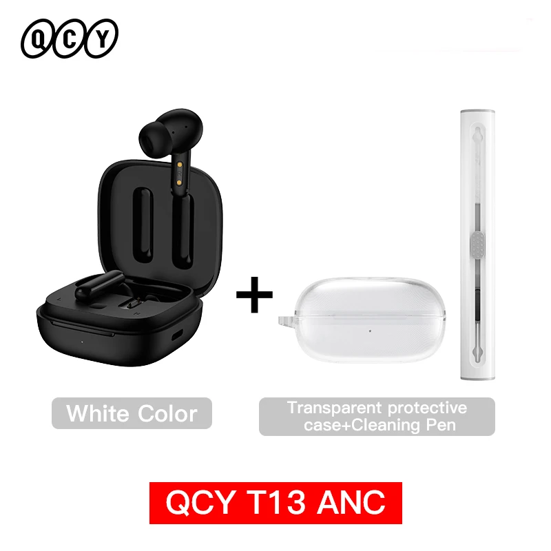 QCY T13 ANC Wireless Earphones Bluetooth 5.3 TWS ANC Noise Cancellation Headphone 4 Mics ENC Headset In-Ear Handfree Earbuds - Image 8