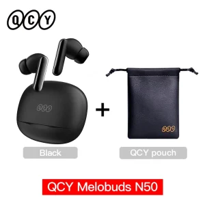 QCY Melobuds N50 ANC Bluetooth 5.4 Wireless Earphones Active Noise Cancellation 6 Mics Clear Call Earbuds Multipoint Connection - Thumbnail Image 15