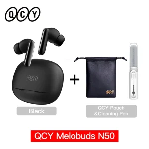 QCY Melobuds N50 ANC Bluetooth 5.4 Wireless Earphones Active Noise Cancellation 6 Mics Clear Call Earbuds Multipoint Connection - Thumbnail Image 18