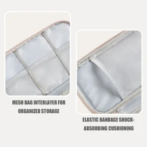 Data Cable Storage Bag Waterproof Portable Carry Case Storage Bag For Earphone USB Charger Cable Power Bank Travel Organizer Bag - Thumbnail Image 8