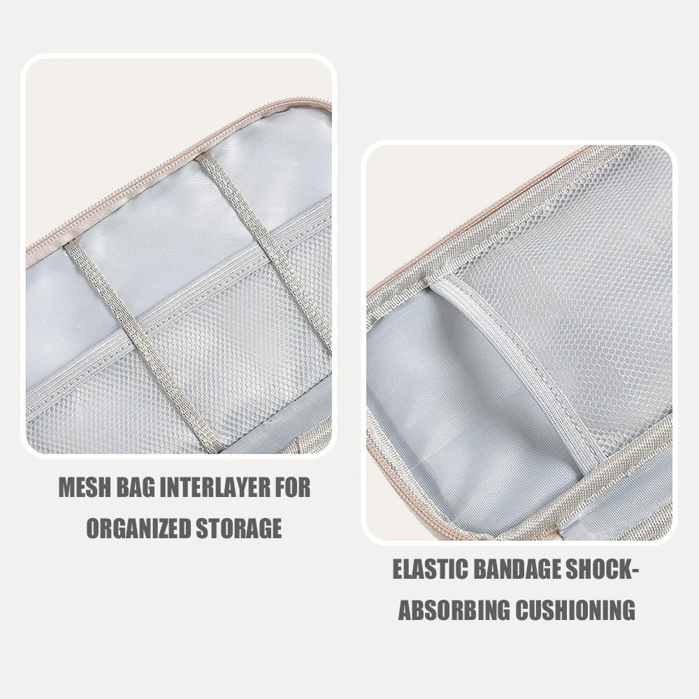 Data Cable Storage Bag Waterproof Portable Carry Case Storage Bag For Earphone USB Charger Cable Power Bank Travel Organizer Bag - Image 8
