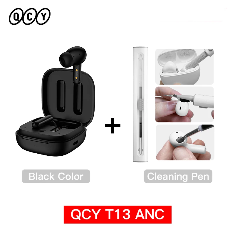 QCY T13 ANC Wireless Earphones Bluetooth 5.3 TWS ANC Noise Cancellation Headphone 4 Mics ENC Headset In-Ear Handfree Earbuds - Image 12