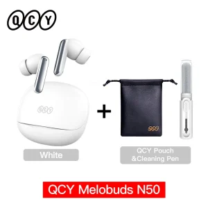 QCY Melobuds N50 ANC Bluetooth 5.4 Wireless Earphones Active Noise Cancellation 6 Mics Clear Call Earbuds Multipoint Connection - Thumbnail Image 13