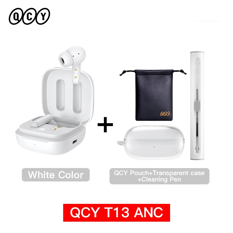 QCY T13 ANC Wireless Earphones Bluetooth 5.3 TWS ANC Noise Cancellation Headphone 4 Mics ENC Headset In-Ear Handfree Earbuds - Image 17