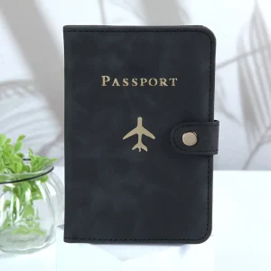 Multi-Functional Passport Holder Cover, Convenient Document Organizer, Multi-Card Slot Travel Passport Protector for Women Men - Thumbnail Image 10