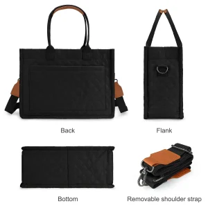 Tote Bag for Women for Work Office with Pockets, Teacher Bag for Work Large with Pockets, Teacher Tote Bag for Woman Large Capacity, Crossbody Bag Tote Travel Big Large,Casual Work Bags for Women, Women's Bags Crossbody Bags, Work Laptop Tote Bag Woman - Thumbnail Image 5
