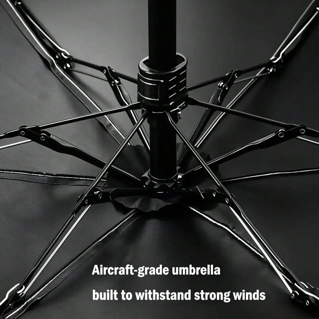 6-Rib 6-Fold Mini Pocket Umbrella With Hard Case, UPF50+ Black Coated UV Protection, Waterproof Wind Resistant Sun Rain Parasol For Handbag Travel sg260824094328968683192 - Image 5