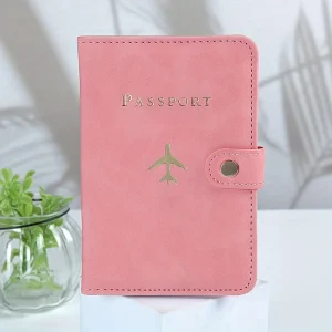 Multi-Functional Passport Holder Cover, Convenient Document Organizer, Multi-Card Slot Travel Passport Protector for Women Men
