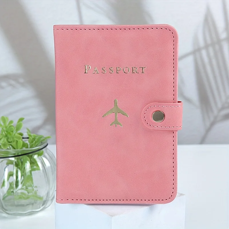 Multi-Functional Passport Holder Cover, Convenient Document Organizer, Multi-Card Slot Travel Passport Protector for Women Men - Image 1