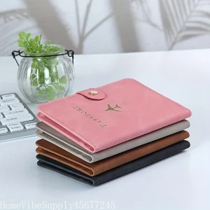 Multi-Functional Passport Holder Cover, Convenient Document Organizer, Multi-Card Slot Travel Passport Protector for Women Men - Thumbnail Image 9