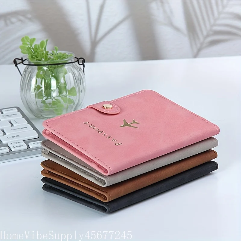 Multi-Functional Passport Holder Cover, Convenient Document Organizer, Multi-Card Slot Travel Passport Protector for Women Men - Image 9